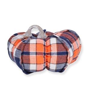 Holiday Living Plaid Pumpkin